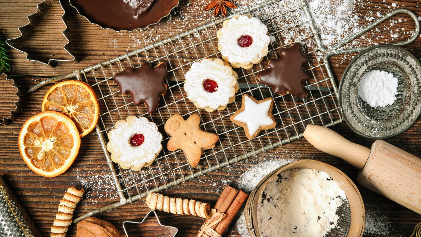 In der Weihnachtsbäckerei