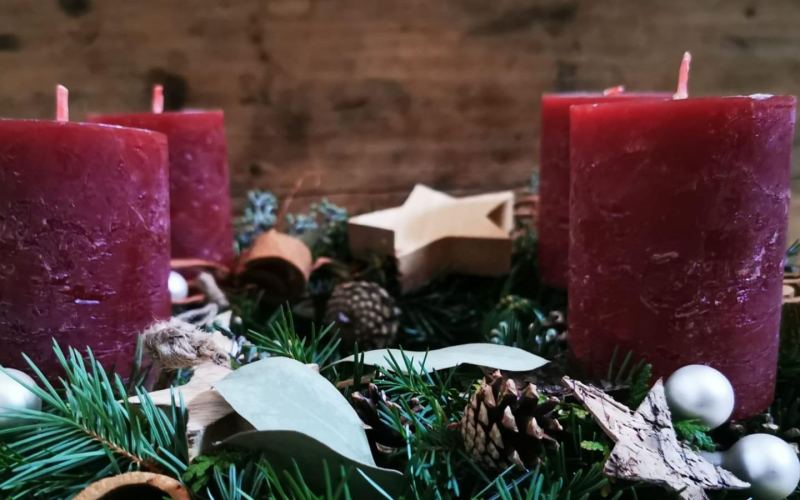 Adventkranz winden